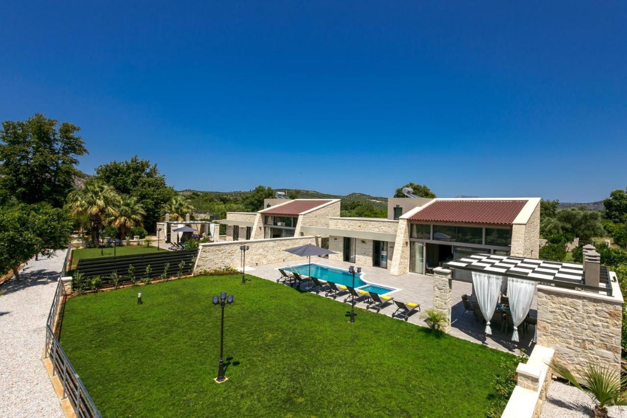 Villa Potami Angela By Villa Plus Stilos Buitenkant foto
