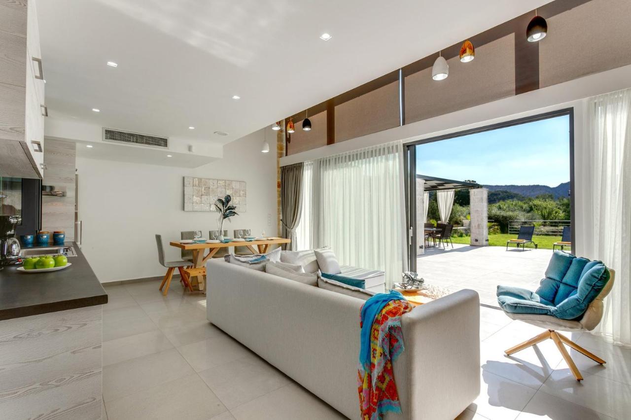 Villa Potami Angela By Villa Plus Stilos Buitenkant foto