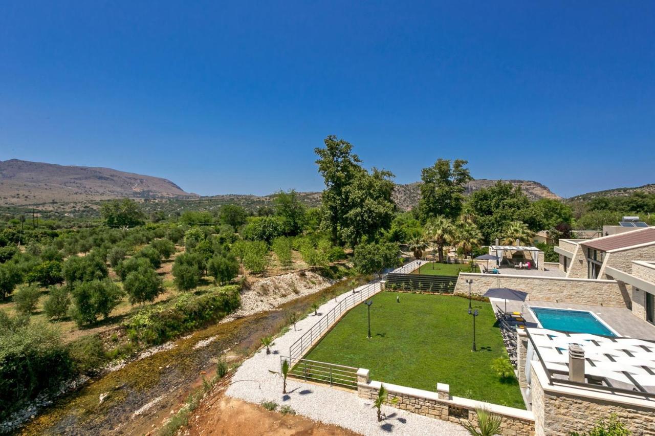 Villa Potami Angela By Villa Plus Stilos Buitenkant foto