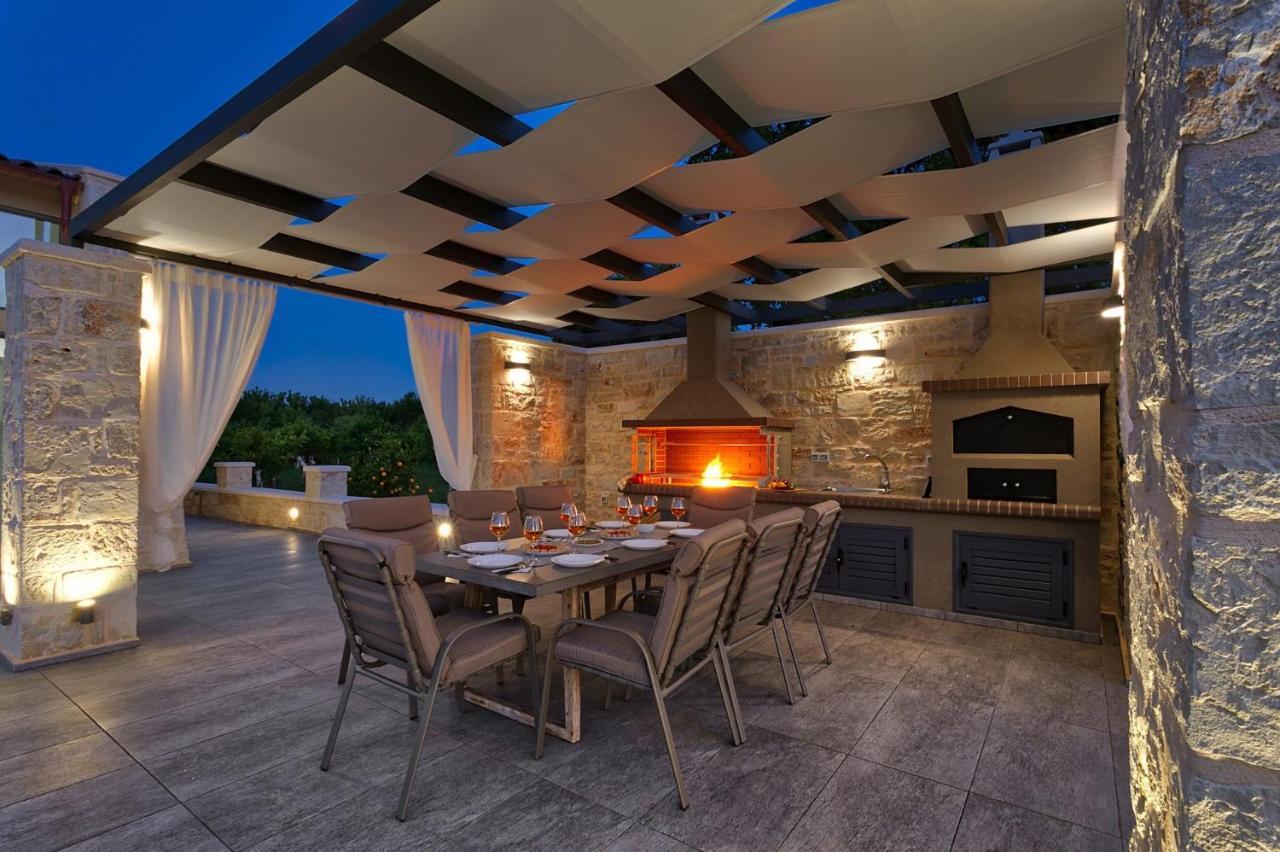 Villa Potami Angela By Villa Plus Stilos Buitenkant foto